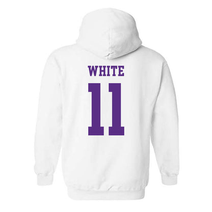 North Alabama - NCAA Beach Volleyball : Emma White - Classic Fashion Shersey Hooded Sweatshirt-1