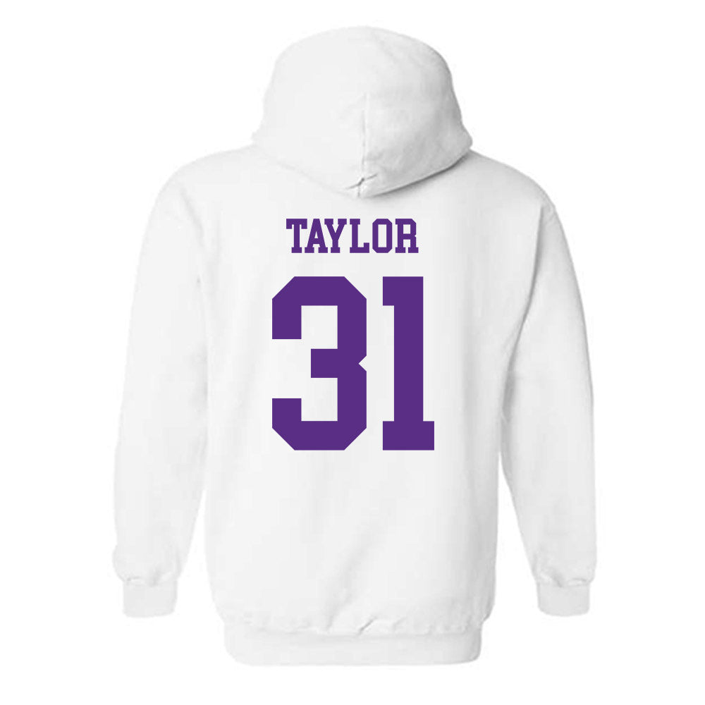 North Alabama - NCAA Football : John Taylor - Classic Fashion Shersey Hooded Sweatshirt-1