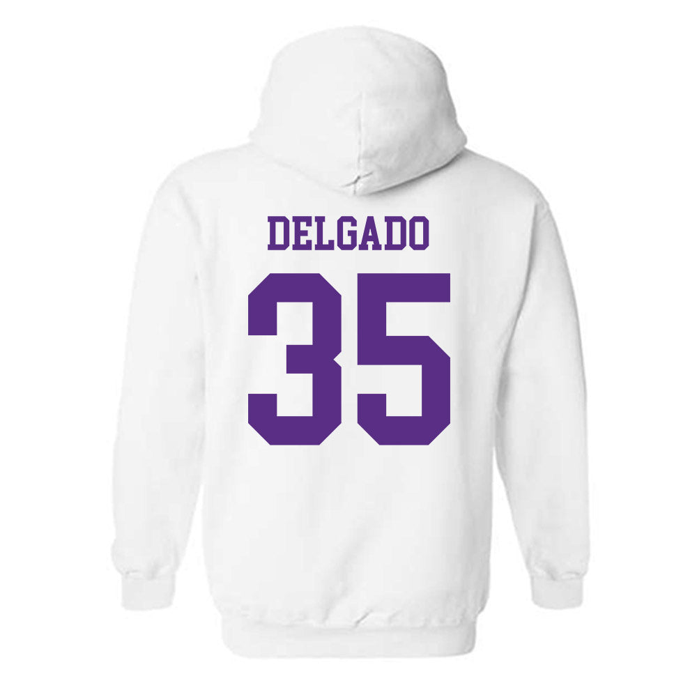 North Alabama - NCAA Baseball : Matthew Delgado - Classic Fashion Shersey Hooded Sweatshirt-1