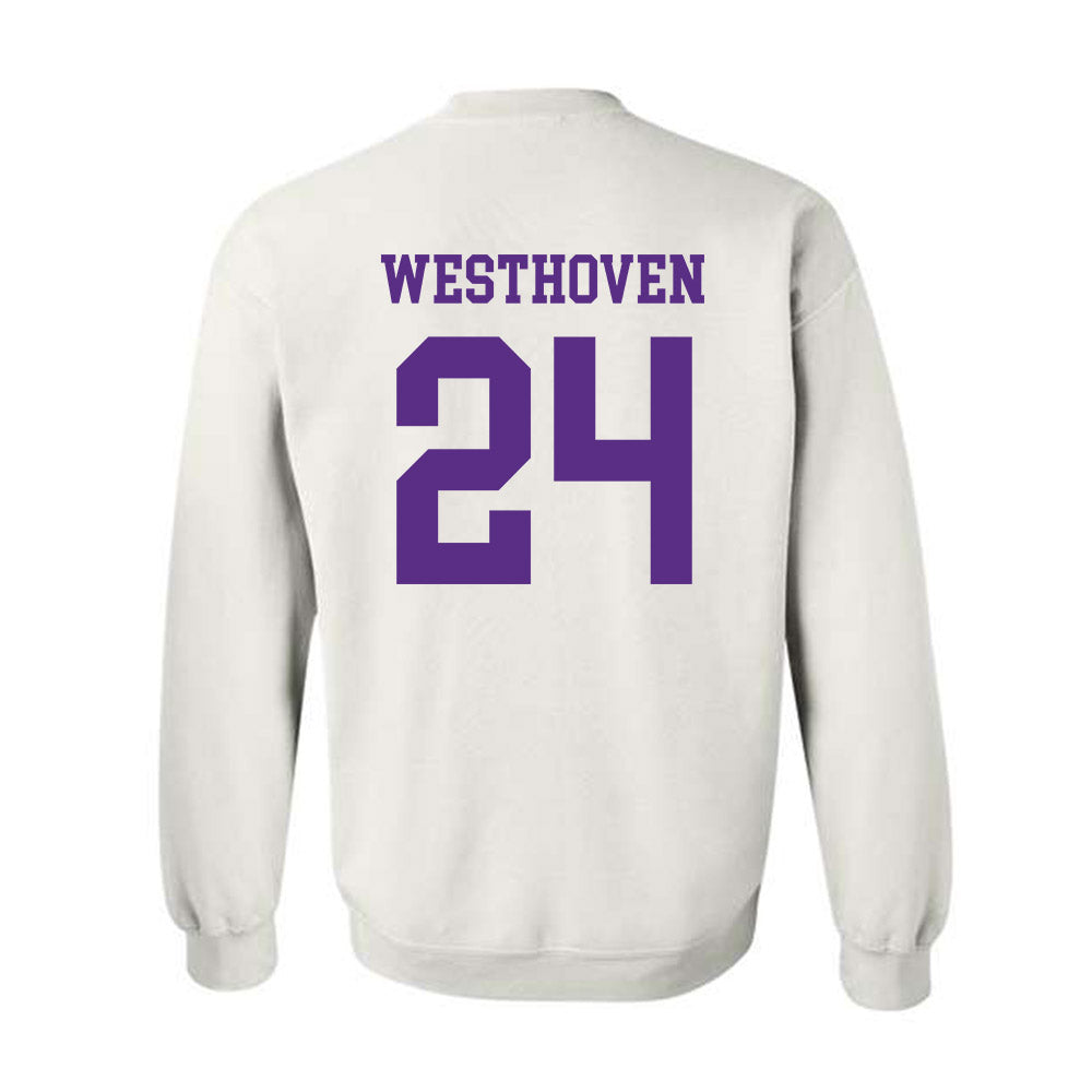 North Alabama - NCAA Softball : Lindsey Westhoven - Classic Fashion Shersey Crewneck Sweatshirt-1