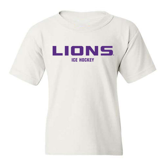 North Alabama - NCAA Men's Ice Hockey : ICE Hocket - Classic Fashion Shersey Youth T-Shirt-0