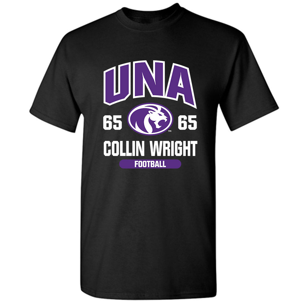 North Alabama - NCAA Football : Collin Wright - Classic Fashion Shersey T-Shirt-0