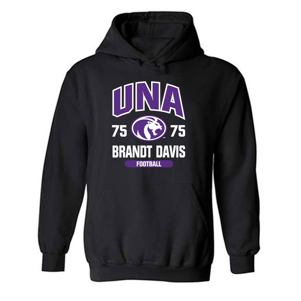 North Alabama - NCAA Football : Brandt Davis - Classic Fashion Shersey Hooded Sweatshirt-0