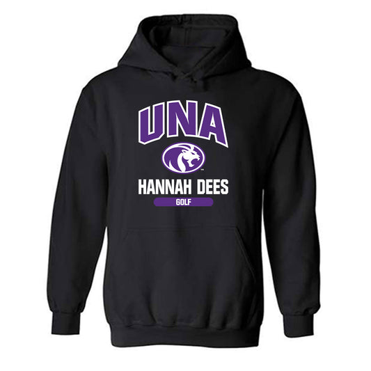 North Alabama - NCAA Women's Golf : Hannah Dees - Classic Fashion Shersey Hooded Sweatshirt-0