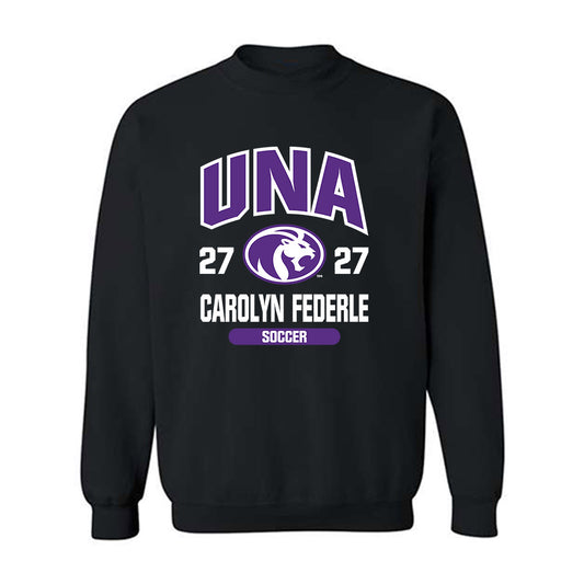 North Alabama - NCAA Women's Soccer : Carolyn Federle - Classic Fashion Shersey Crewneck Sweatshirt-0