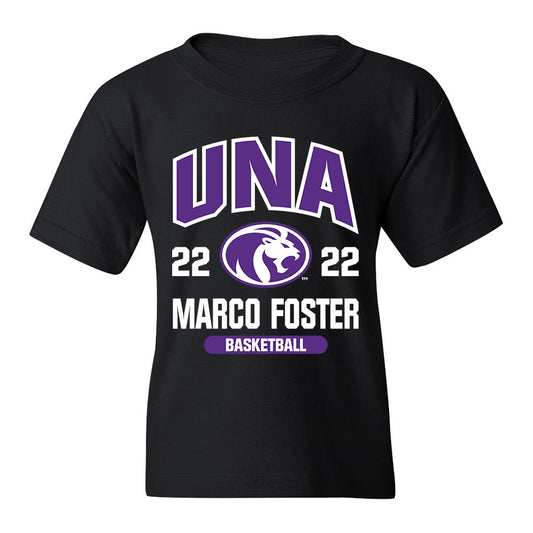 North Alabama - NCAA Men's Basketball : Marco Foster - Classic Fashion Shersey Youth T-Shirt