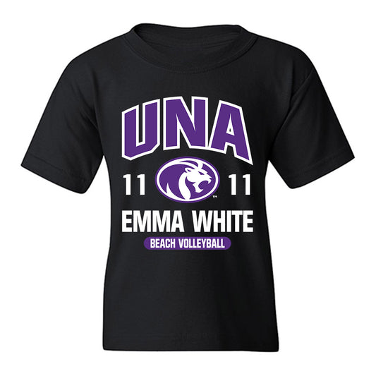 North Alabama - NCAA Beach Volleyball : Emma White - Classic Fashion Shersey Youth T-Shirt-0