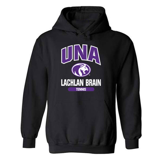 North Alabama - NCAA Men's Tennis : Lachlan Brain - Classic Fashion Shersey Hooded Sweatshirt-0