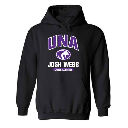 North Alabama - NCAA Men's Cross Country : Josh Webb - Classic Fashion Shersey Hooded Sweatshirt-0