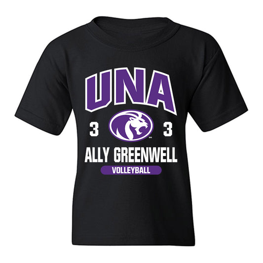 North Alabama - NCAA Women's Volleyball : Ally Greenwell - Classic Fashion Shersey Youth T-Shirt-0