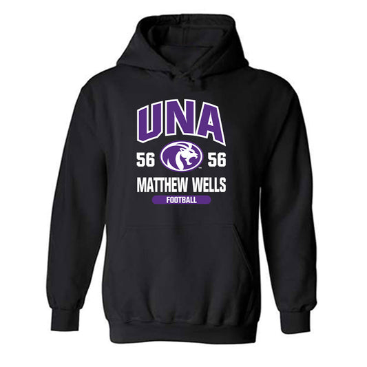 North Alabama - NCAA Football : Matthew Wells - Classic Fashion Shersey Hooded Sweatshirt-0