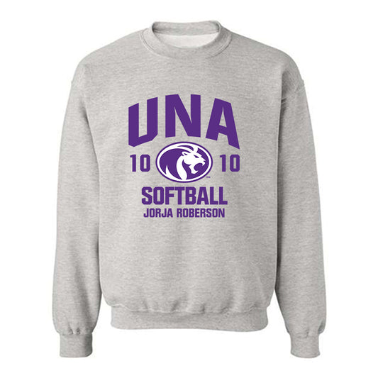 North Alabama - NCAA Softball : Jorja Roberson - Classic Fashion Shersey Crewneck Sweatshirt
