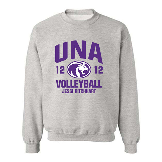 North Alabama - NCAA Women's Volleyball : Jessi Ritchhart - Classic Fashion Shersey Crewneck Sweatshirt-0