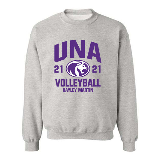 North Alabama - NCAA Women's Volleyball : Hayley Martin - Classic Fashion Shersey Crewneck Sweatshirt-0