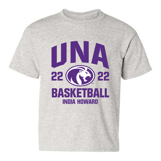 North Alabama - NCAA Women's Basketball : India Howard - Classic Fashion Shersey Youth T-Shirt-0