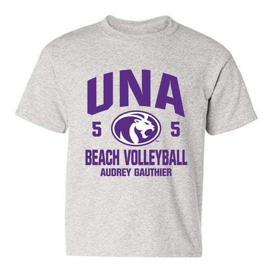 North Alabama - NCAA Beach Volleyball : Audrey Gauthier - Classic Fashion Shersey Youth T-Shirt-0