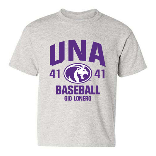 North Alabama - NCAA Baseball : Gio LoNero - Classic Fashion Shersey Youth T-Shirt-0
