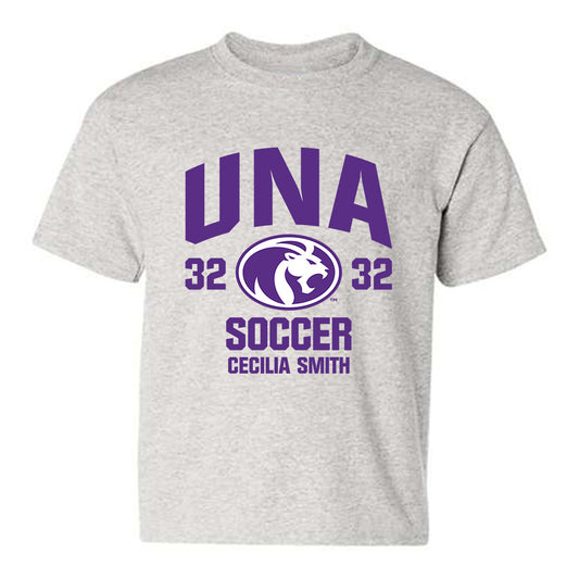 North Alabama - NCAA Women's Soccer : Cecilia Smith - Classic Fashion Shersey Youth T-Shirt-0