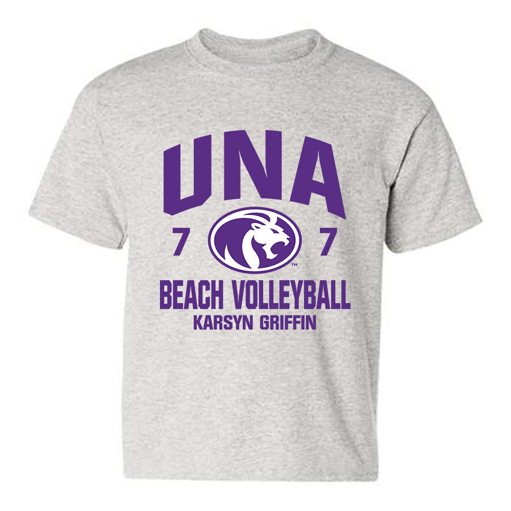 North Alabama - NCAA Beach Volleyball : Karsyn Griffin - Classic Fashion Shersey Youth T-Shirt-0