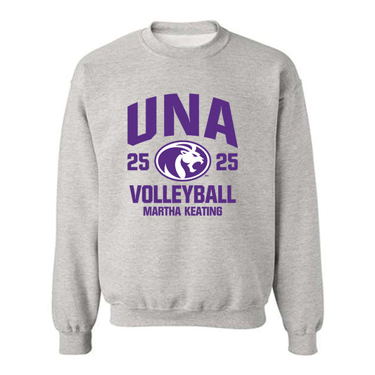 North Alabama - NCAA Women's Volleyball : Martha Keating - Classic Fashion Shersey Crewneck Sweatshirt-0