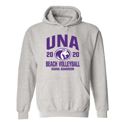 North Alabama - NCAA Beach Volleyball : Kiana Adamson - Classic Fashion Shersey Hooded Sweatshirt-0