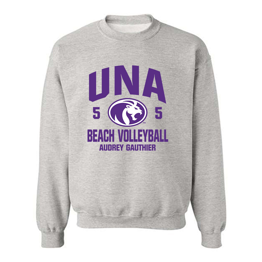 North Alabama - NCAA Beach Volleyball : Audrey Gauthier - Classic Fashion Shersey Crewneck Sweatshirt-0