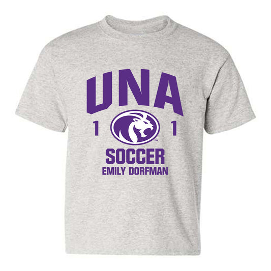 North Alabama - NCAA Women's Soccer : Emily Dorfman - Classic Fashion Shersey Youth T-Shirt-0