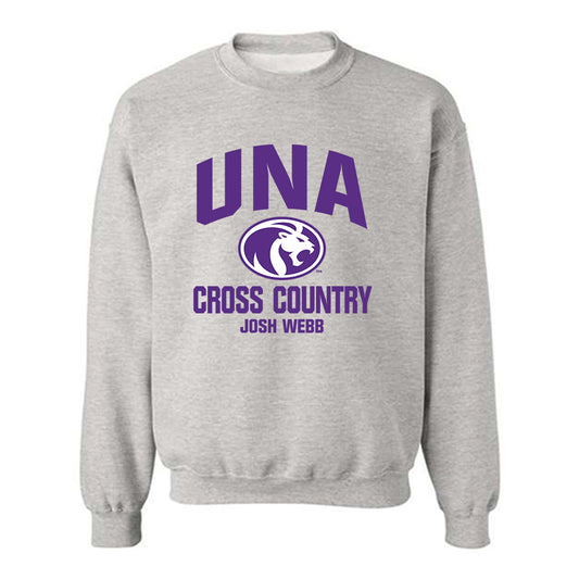 North Alabama - NCAA Men's Cross Country : Josh Webb - Classic Fashion Shersey Crewneck Sweatshirt-0