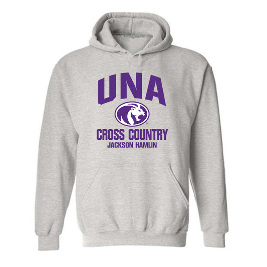 North Alabama - NCAA Men's Cross Country : Jackson Hamlin - Classic Fashion Shersey Hooded Sweatshirt