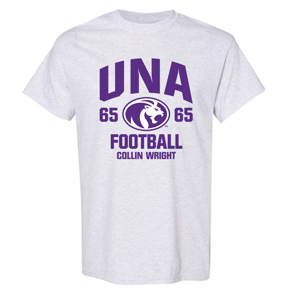 North Alabama - NCAA Football : Collin Wright - Classic Fashion Shersey T-Shirt-0