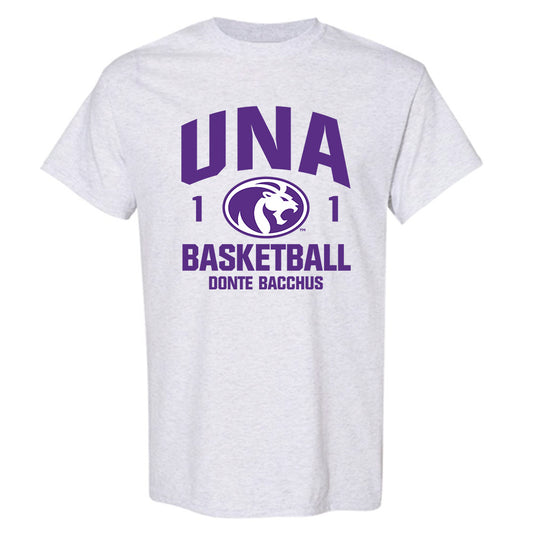 North Alabama - NCAA Men's Basketball : Donte Bacchus - Classic Fashion Shersey T-Shirt-0