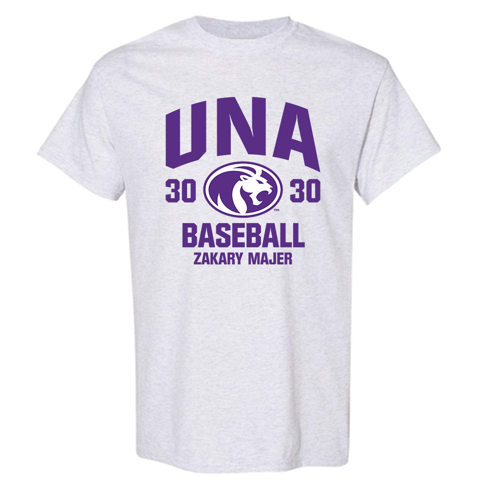 North Alabama - NCAA Baseball : Zakary Majer - Classic Fashion Shersey T-Shirt-0