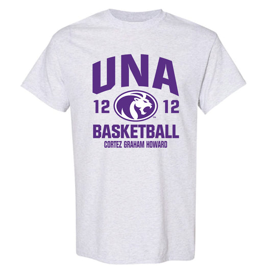 North Alabama - NCAA Men's Basketball : Cortez Graham Howard - Classic Fashion Shersey T-Shirt-0