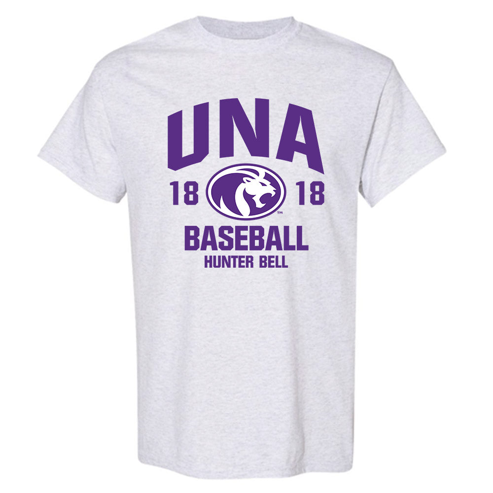 North Alabama - NCAA Baseball : Hunter Bell - Classic Fashion Shersey T-Shirt-0