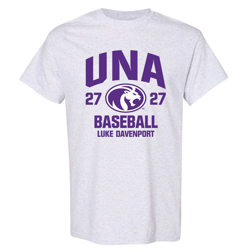 North Alabama - NCAA Baseball : Luke Davenport - Classic Fashion Shersey T-Shirt-0