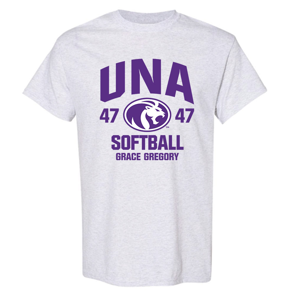North Alabama - NCAA Softball : Grace Gregory - Classic Fashion Shersey T-Shirt-0