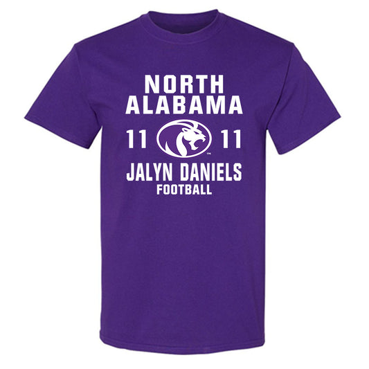 North Alabama - NCAA Football : Jalyn Daniels - Classic Shersey T-Shirt-0