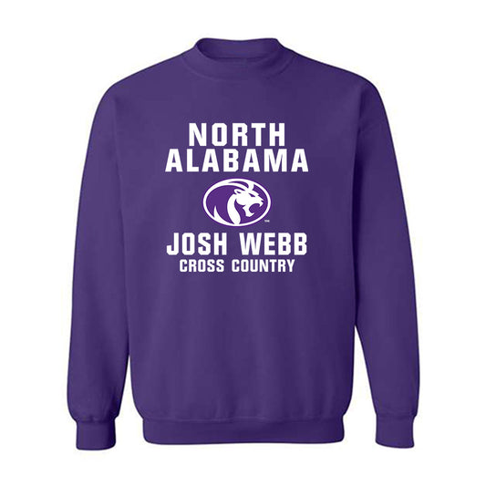North Alabama - NCAA Men's Cross Country : Josh Webb - Classic Shersey Crewneck Sweatshirt-0