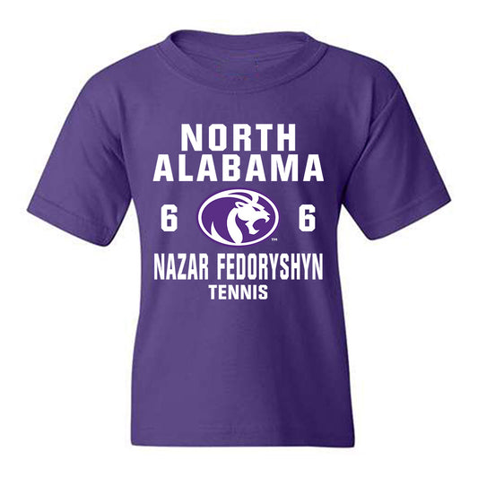 North Alabama - NCAA Men's Tennis : Nazar Fedoryshyn - Classic Shersey Youth T-Shirt-0