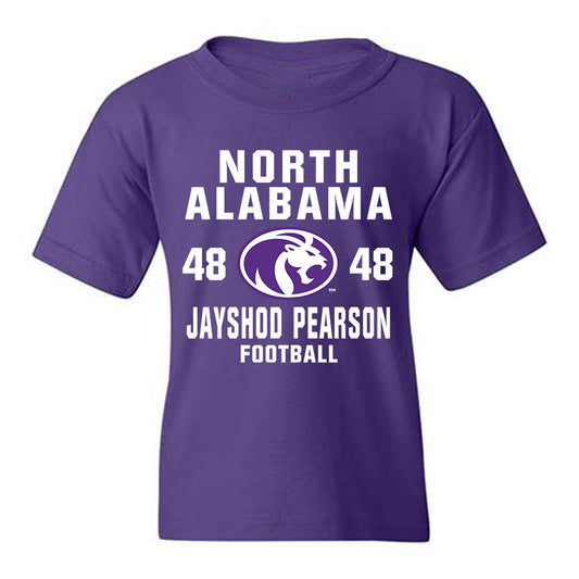 North Alabama - NCAA Football : Jayshod Pearson - Classic Shersey Youth T-Shirt-0