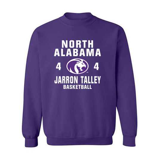 North Alabama - NCAA Men's Basketball : Jarron Talley - Classic Shersey Crewneck Sweatshirt-0