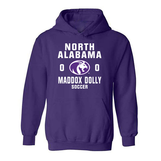 North Alabama - NCAA Women's Soccer : Maddox Dolly - Classic Shersey Hooded Sweatshirt-0