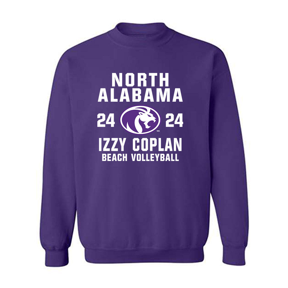 North Alabama - NCAA Beach Volleyball : Izzy Coplan - Classic Shersey Crewneck Sweatshirt-0