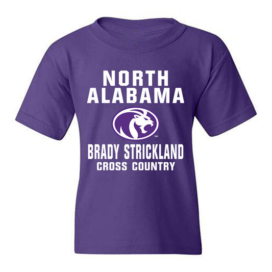 North Alabama - NCAA Men's Cross Country : Brady Strickland - Classic Shersey Youth T-Shirt-0