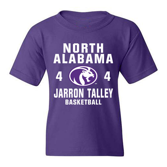 North Alabama - NCAA Men's Basketball : Jarron Talley - Classic Shersey Youth T-Shirt-0
