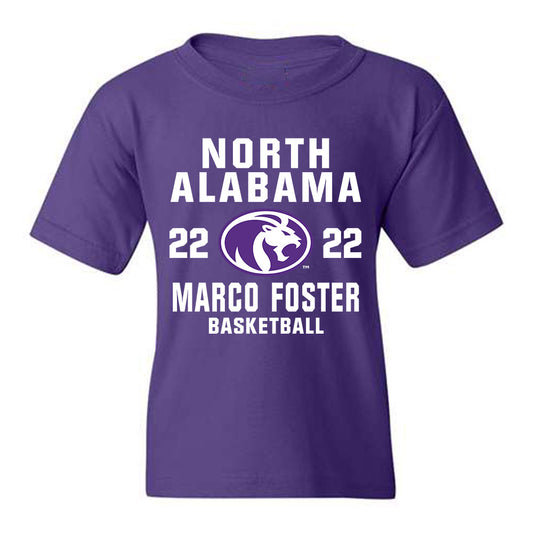 North Alabama - NCAA Men's Basketball : Marco Foster - Classic Shersey Youth T-Shirt