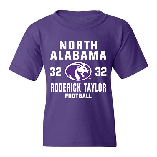 North Alabama - NCAA Football : Roderick Taylor - Classic Shersey Youth T-Shirt-0