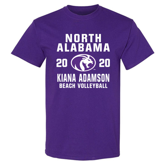 North Alabama - NCAA Beach Volleyball : Kiana Adamson - Classic Shersey T-Shirt-0