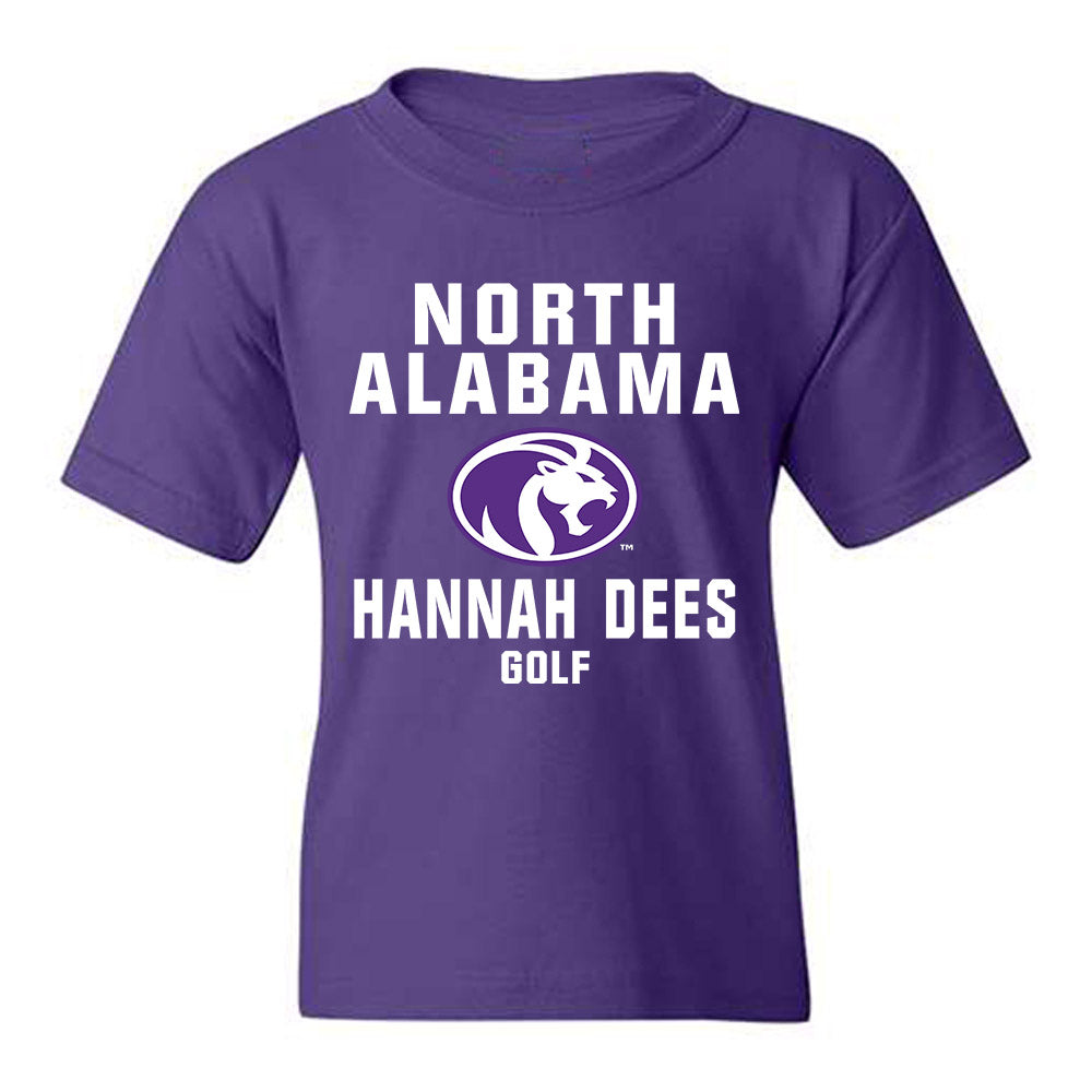 North Alabama - NCAA Women's Golf : Hannah Dees - Classic Shersey Youth T-Shirt-0