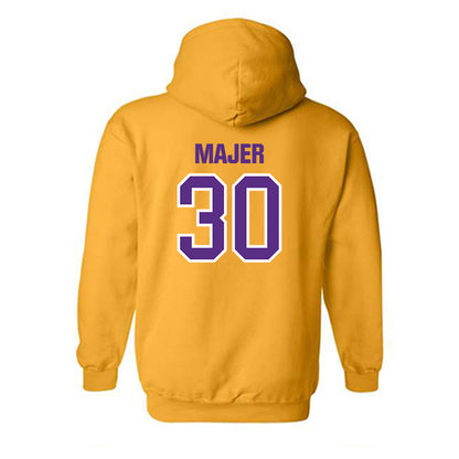 North Alabama - NCAA Baseball : Zakary Majer - Classic Shersey Hooded Sweatshirt-1